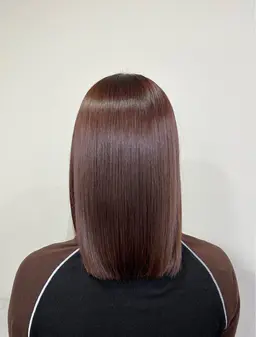 チョコレートカラーにしたい方はこちら♡うるつやブラウン暖色カラー🍫🤎