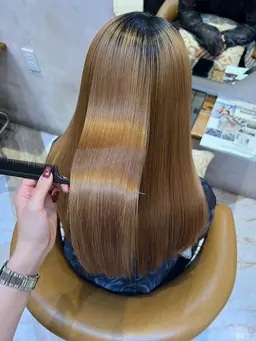 🌹柔らか縮毛矯正&カット&髪質改善トリートメント