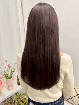 【ミニモ学割U22学生限定】カット+アルカリ縮毛矯正ストレート