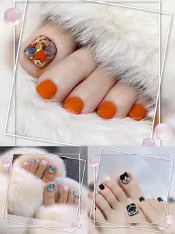👠フットネイル💃90分持ち込みアート&10本3dパーツ、ストーン、パール、シール、何でもやり放題¥9,600