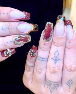 シンプルデザイン持ち込み➕チップ長さだし