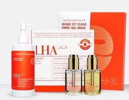 （LHAララピールプレミアム）ララ洗顔+ララピール（ベーシック+ウルトラ）+ララパック