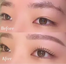 🩶韓国風束感まつげパーマ&アイブロウワックス🩶(間引きあり)<setmenu>