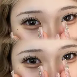 【マツエク】フラットラッシュ120本🎀(高級コ－ティング付き🫧