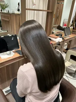 【🌙最高級のケアに✨】カット➕艶カラー➕髪質改善トリートメント💎17時最終受付