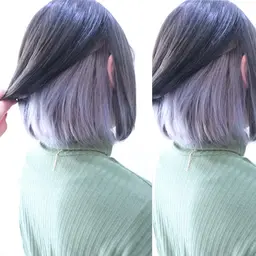 ＃周りと差を！♦️インナーカラーorグラデーション＋全体カラー＋ケアブリーチ【伊勢崎】