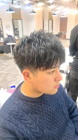 カット【新宿/刈り上げ/韓国風/ナチュラル/メンズ】