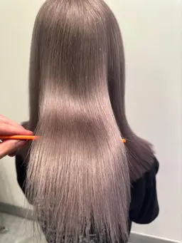 ✨艶ハイトーン✨【プレミアムケアブリーチカラー】＋【クイック髪質改善】#ダブルカラー#ブリーチ