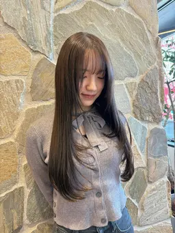 カット+ワンカラー + Aujua 最高級 treatment 💫