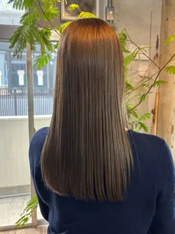 【人気No.1】カット＋透け感ワンカラー+ケラチントリートメント（4step）