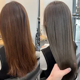 赤み消しオリーブカラー＋水素トリートメント(ULTOWA -ウルトワ-)✨