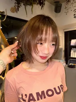 似合わせカット🐯💓✨ レイヤー／ショート／ミニボブ／ボブ／ウルフレイヤー／似合わせ