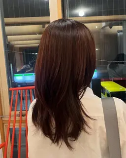 暖色ヘアカラー🍒🎶