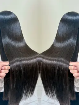 【最強コンビ👌】髪質改善カラー+ケラチントリートメント