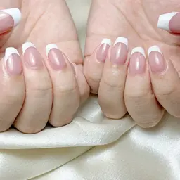 🍑フレンチネイル🪽 初回オフ無料 / 長さ出し可能✨