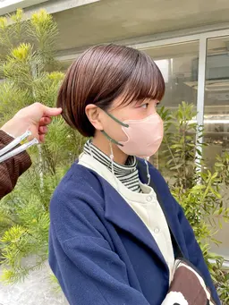 ✨ミニモ限定✨前髪カット＋リタッチorフルカラー+スチーム2stepＴＲ￥7500