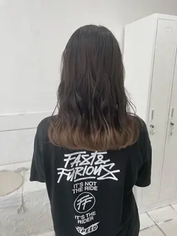 インナーor裾ケアブリーチカラー🧡