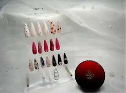 ワンカラーorラメグラ+2本アート※オフあり