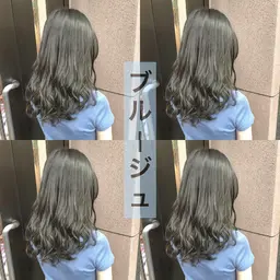 小顔カット➕似合わせカラー➕髪質改善プラチナトリートメント