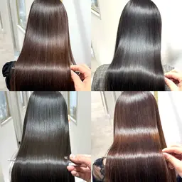 【髪質改善人気No.1メニュー】美髪矯正ストレートエステ＋カット