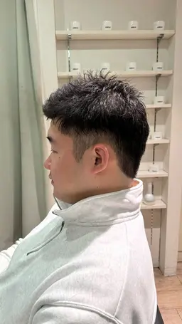 ベリーショート✨　刈り上げショート　アップバング可　（ツーブロック不可）