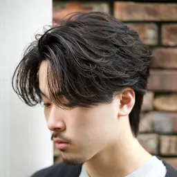 【ご新規様限定】メンズカット＋フェザーパーマ