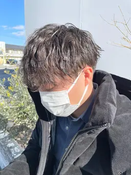 男性限定✨カット+波巻きパーマ+トリートメント　今話題の波巻きパーマでかっこよくします！ツイストスパイラルも可能⭕️