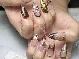 スカルプ長さ出し💕スペシャル10本持ち込みパーツつけ放題&アートし放題