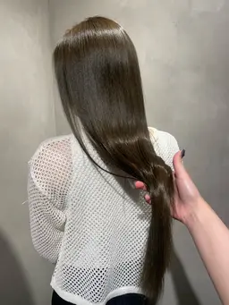 🤍【ブリーチなし】🤍カット＋リタッチカラー