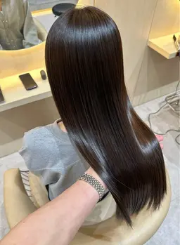 【✨髪質改善最高峰✨】低ダメージカラー＆酸熱トリートメント💇‍♀️