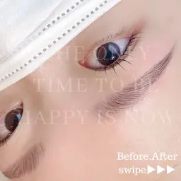 【次世代アイブロウ】ハリウッドブロウリフト＋アイブロウワックス＋メイク 90分