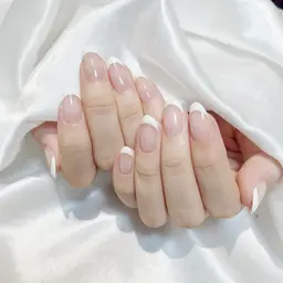 【Jr.】HAND🍒オフあり🍒フレンチ(クリアベース)