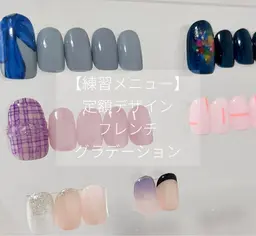 【練習メニュー】【パラジェル】オフ+定額orフレンチorグラデーション※技術向上の為ご協力いただける方のみご予約ください