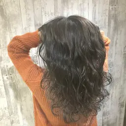 ポイントパーマ➕カット