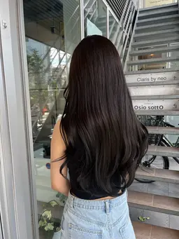 🎀 うる艶ワンカラー ＋髪質改善系トリートメント🫧