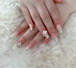 ラメグラ(フラッシュネイルグラデーション🆗) アートorパーツ +2本