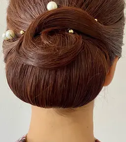 ❶ブライダルヘアセット(和／洋)生花◎