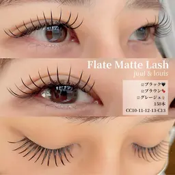 おすすめ♡【フルカラー🫧超軽量!密着!高品質!フラットマットラッシュ100本 】抜け感100%✨旬顔に✨本数変更OK