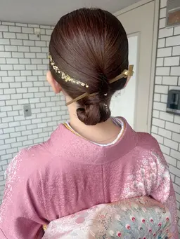 🌷《訪問着着付け+ヘアセット》🌷