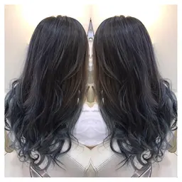 外国人風グラデーションカラー＋2stepトリートメント