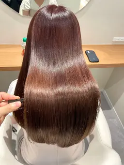 カット+ケア縮毛矯正