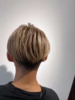 「メンズ限定」カット+バレイヤージュorハイライトカラー