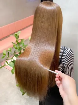 《✨髪質改善フルコース✨》カット＋カラー＋美髪縮毛矯正＋保湿トリートメント️🫧
