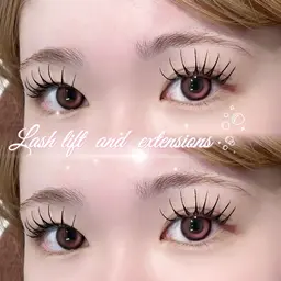 ☃️12月限定価格☃️《マツパ＋マツエク》フラットラッシュ120本まで付け放題⭐️⸝⸝꙳ 【コーティング付】