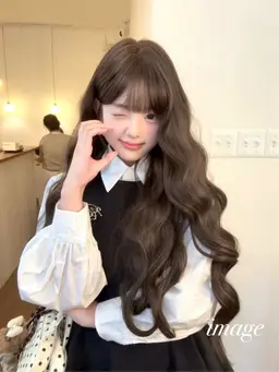 【期間限定¥2,000】ロング限定🩰韓国アイドル風ガーリー巻き＋TR付