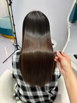 全体縮毛矯正✨