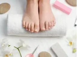 角質ケア+フットバス🧼