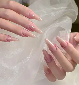 チップ長さだし10本＋ワンカラー+330円 パーツ2個