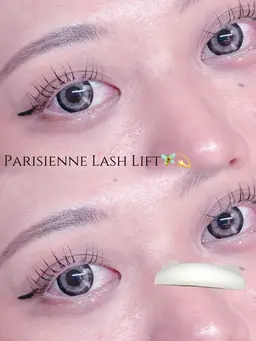 【美眉×小顔効果✨🎀パリジェンヌアイブロウ】トリートメント&コーティング仕上げ付き✨️