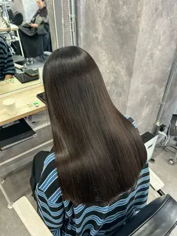 👀就活必見　暗染or黒染め❕🫧ワンカラー＋高保湿トリートメント🫧 💝🫧
